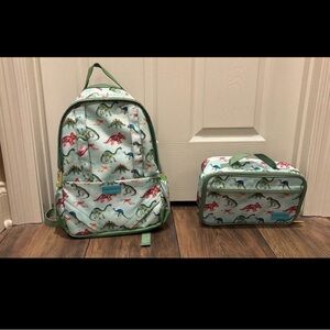 Posh Peanut Dinosaur Backpack and Lunchbox